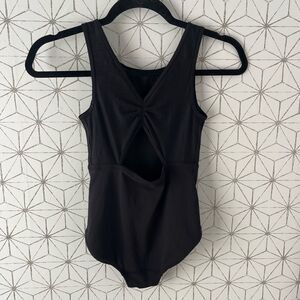 Ivivva Lululemon Black Leotard Bodysuit